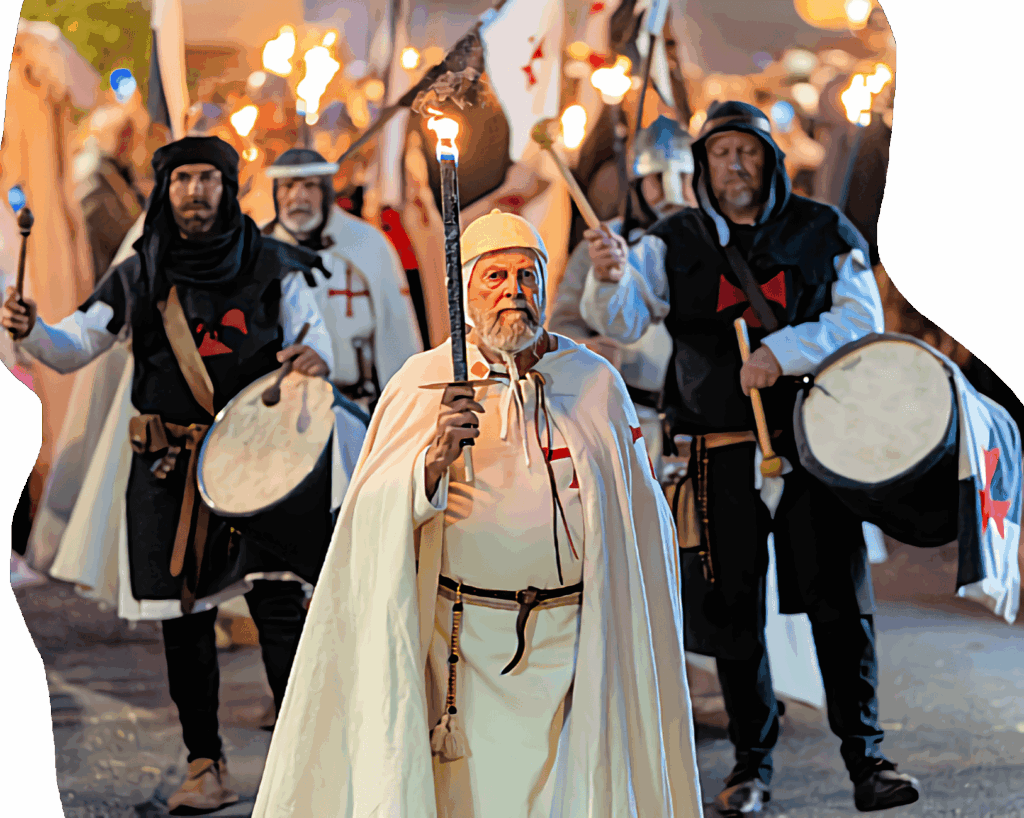 chevaliers biot fete medievale