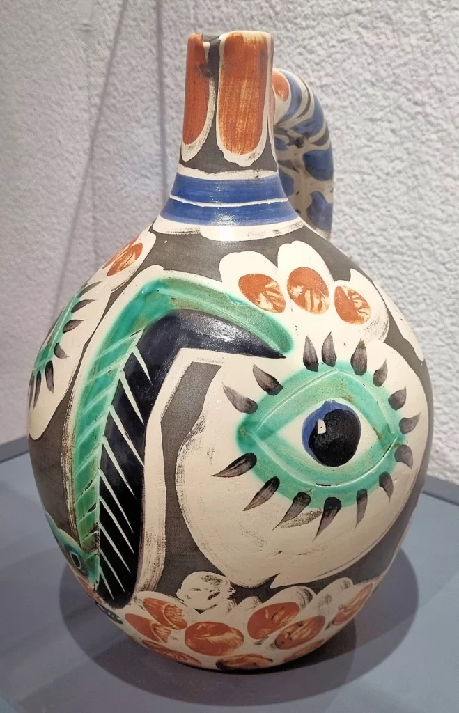 Un vase au musée Picasso à Vallauris