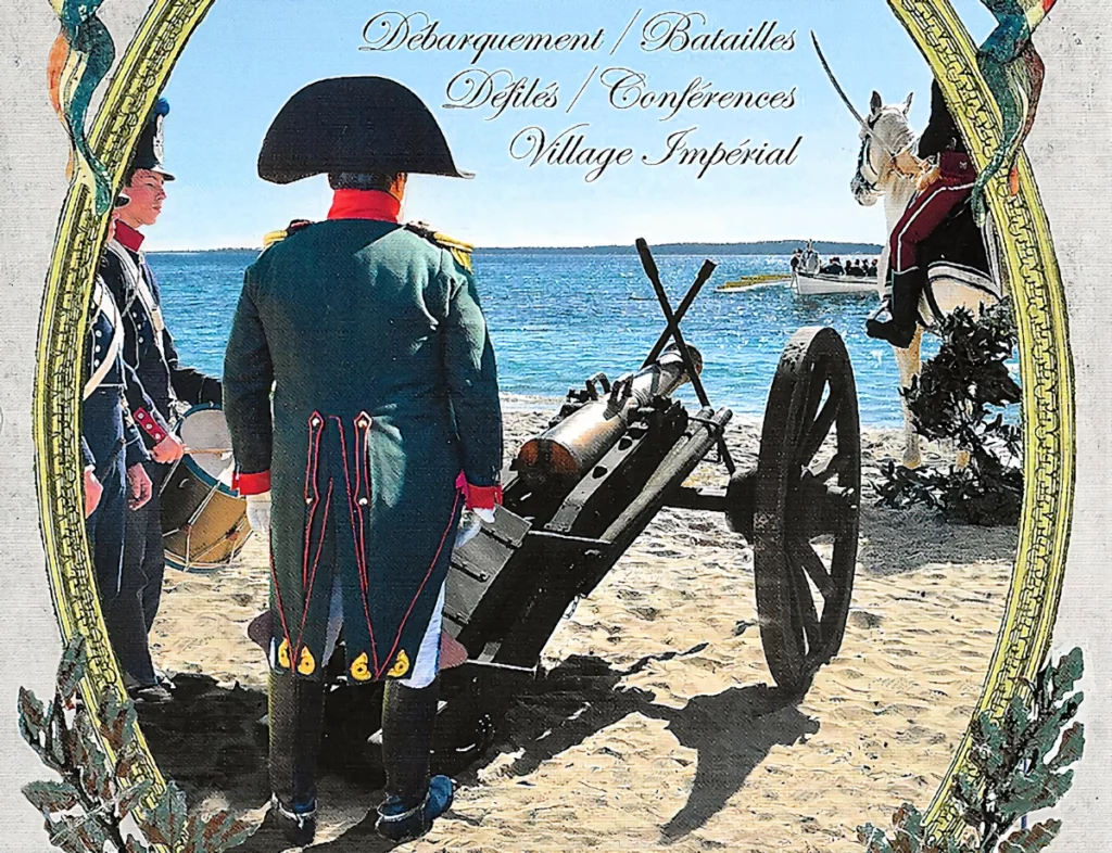 Napoléon à Golfe-Juan commémoration du débarquement