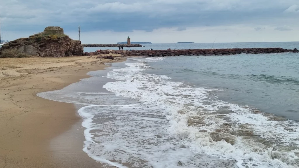 Une plage de Mndelieu-la-Napoule