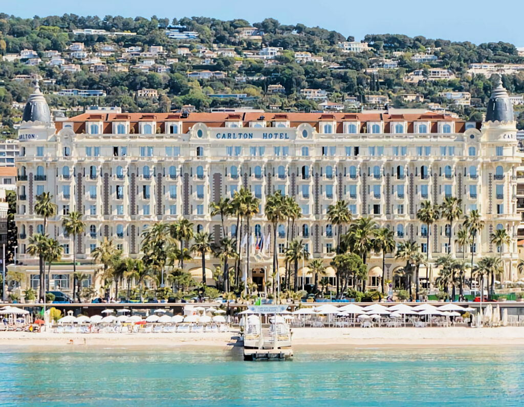 Les palaces mythiqques de Cannes, l'hôtel Carlton