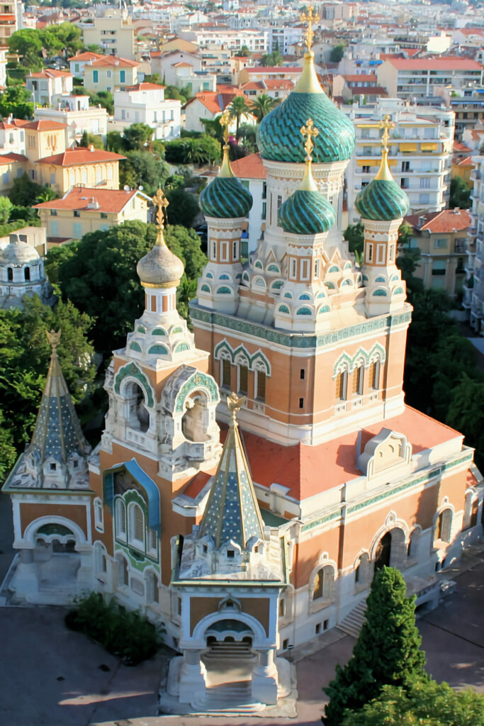 Nice, la cathédrale orthodoxe russe Saint Nicolas