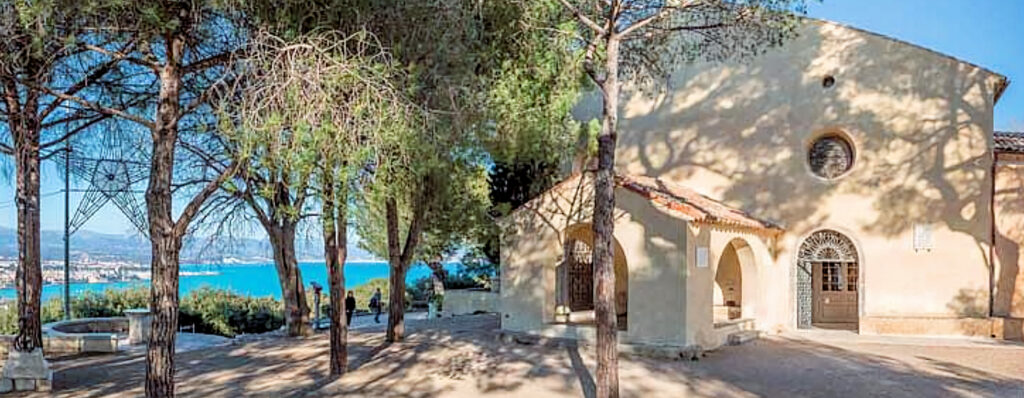 Chapelle de la Garoupe au sommet du Cap d’Antibes