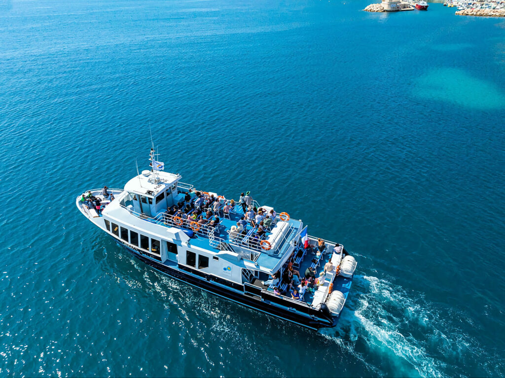 Golfe-Juan, navette vers l'île Sainte Marguerite des Lérins