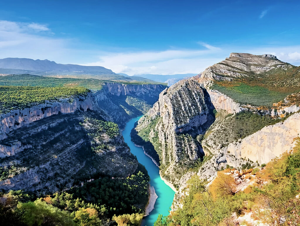 Les Gorges du Verdon à 10 km de Moustiers-Sainte-Marie