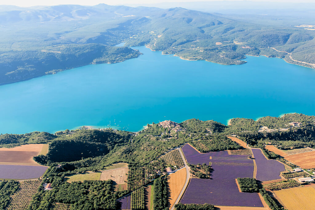 Le lac de Sainte-Croix dans le Verdon