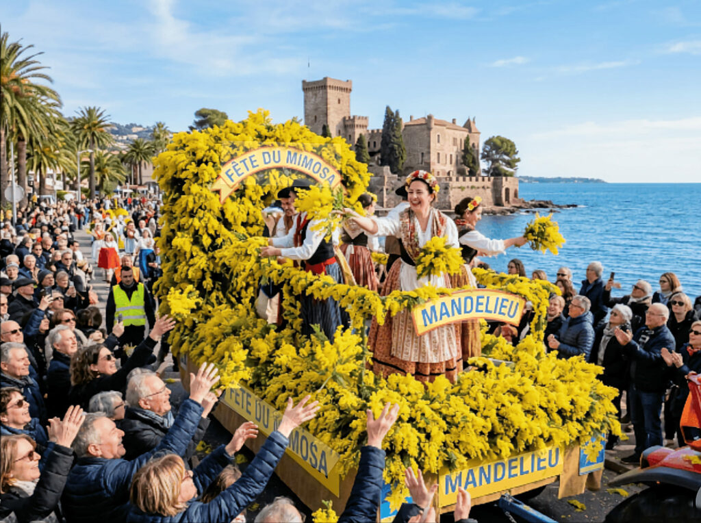 Mandelieu, capitale du Mimosa