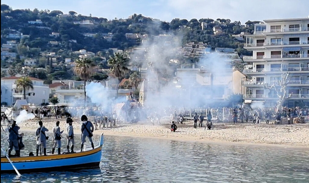 Vallauris, commémoration de la bataille du débarquement en 1815