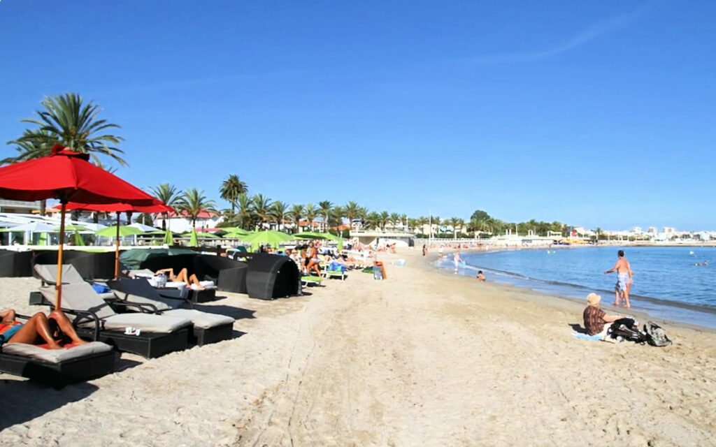 Golfe-Juan, la plage du Midi