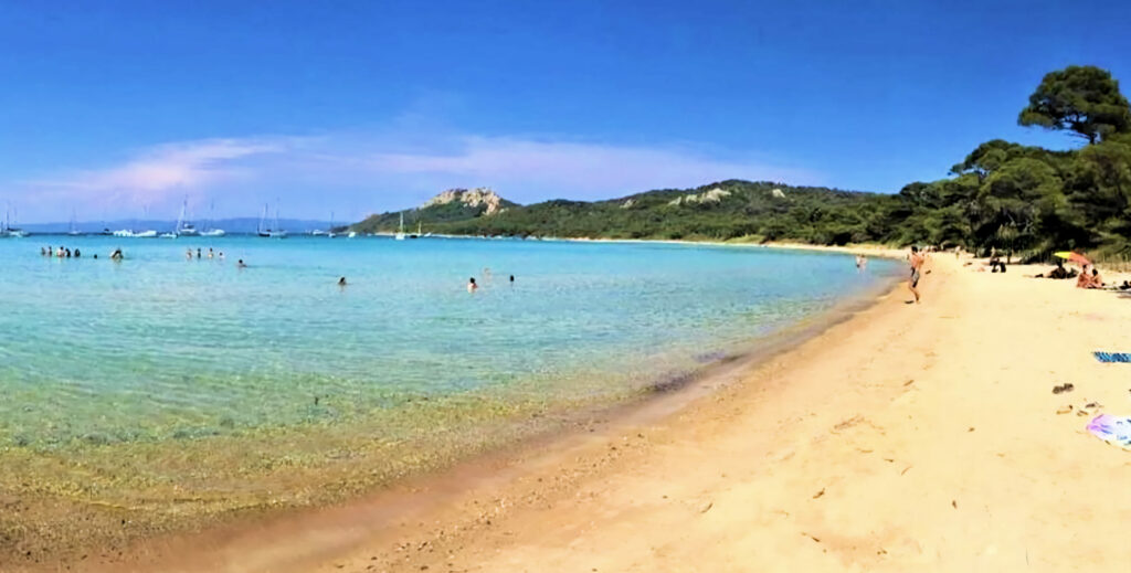 Porquerolles, la plage Notre-Dame