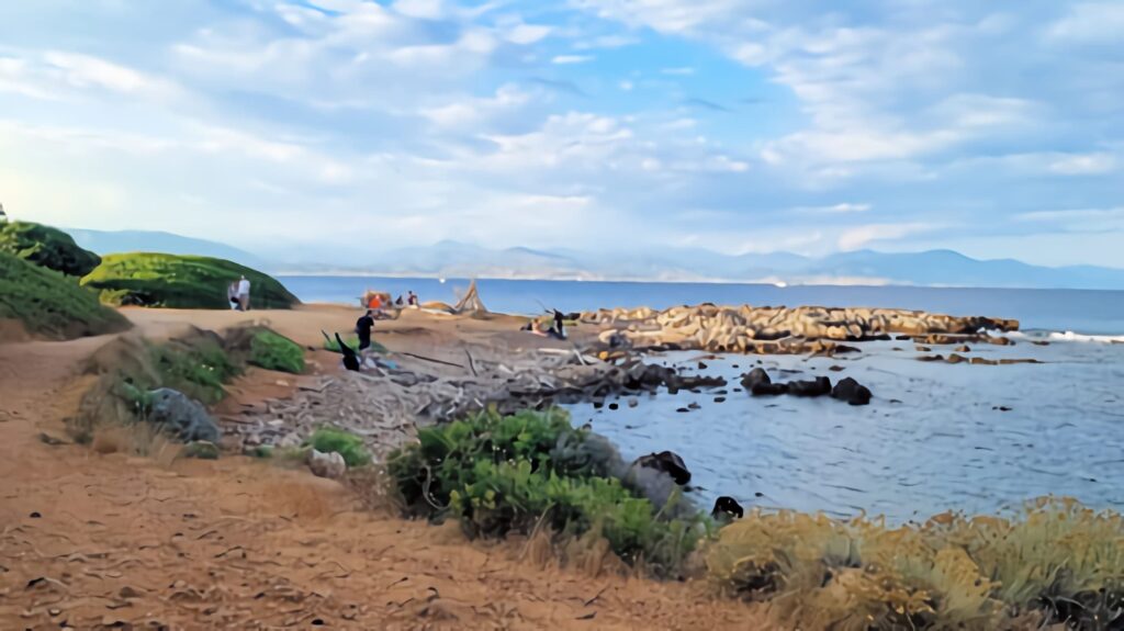 Végétation méditerranéenne et littoral rocheux du Cap d’Antibes