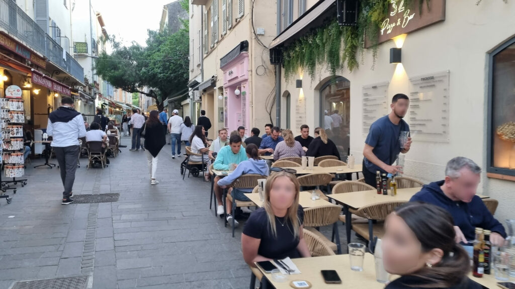 Vieil Antibes, rues